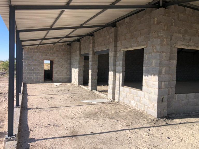Lodge Block work finished